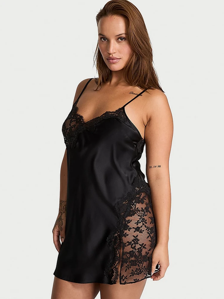Dare to Dream Lace & Satin Slip