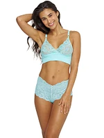 All Over Lace Brazilian Boyshort Panty