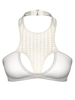 Archives Crochet Scuba High-Neck Bikini Top