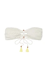 Archives Beach Lace Strapless Bandeau Bikini Top