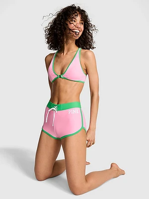 High-Waisted Bikini Shortie Bottom