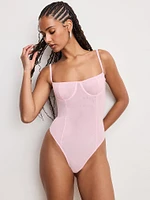 Corset Demi Mesh Bodysuit
