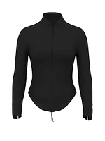 VSX Defined Scuba Zip Long-Sleeve Top