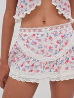 Ditsy Day Mini Skirt