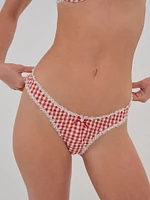 Scotch Bonnet Gingham Panty