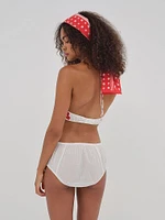 Forget Me Not Embroidery Bloomer Panty