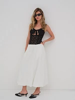 Sally Stretch Lace Teddy