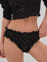 Sally Stretch Lace Thong Panty