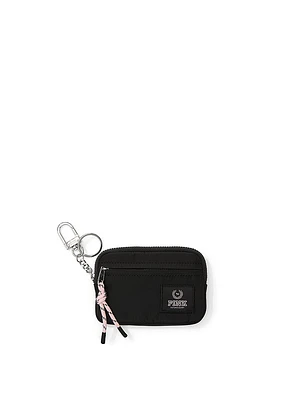 Zip Card Holder Keychain