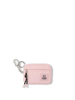 Zip Card Holder Keychain