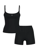 Ribbed Modal Cami & Shorts Set