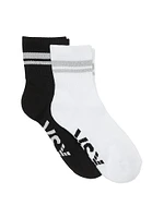 2-Pack Quarter Socks
