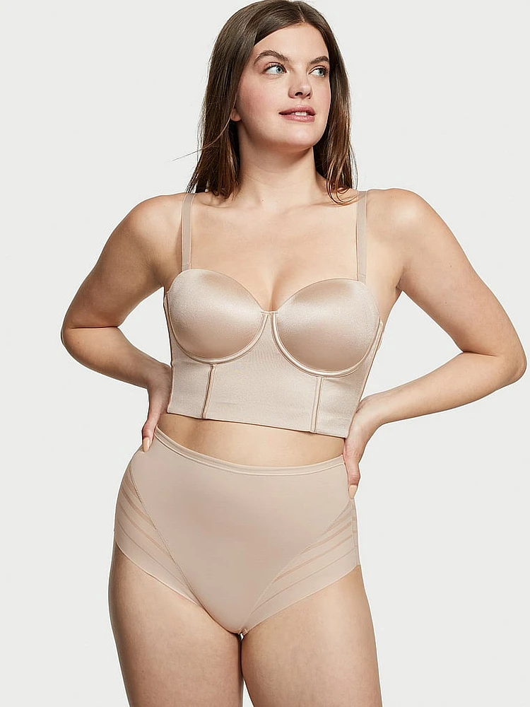Targeted Compression Contouring Corset Bra