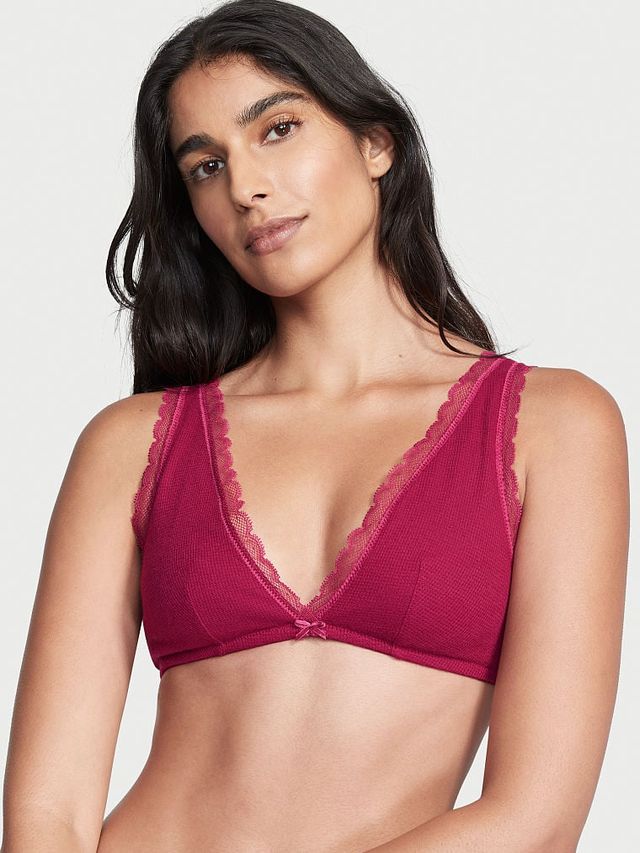 Waffle Plunge Bralette