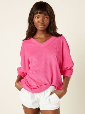 Varsity Beach Terry V Neck