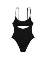 Chain Strap Cutout One-Piece Swimsuit