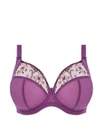 Charley Embroidered Underwire Plunge Bra