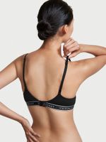 Lightly Lined Pointelle Demi Bra