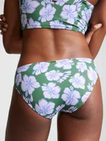 Ruched-Front Bikini Bottom