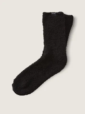 Fuzzy Mid-Calf Sock