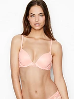 Push-Up Lace-Cup Bra