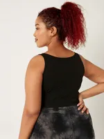 Rib Crop Tank Top