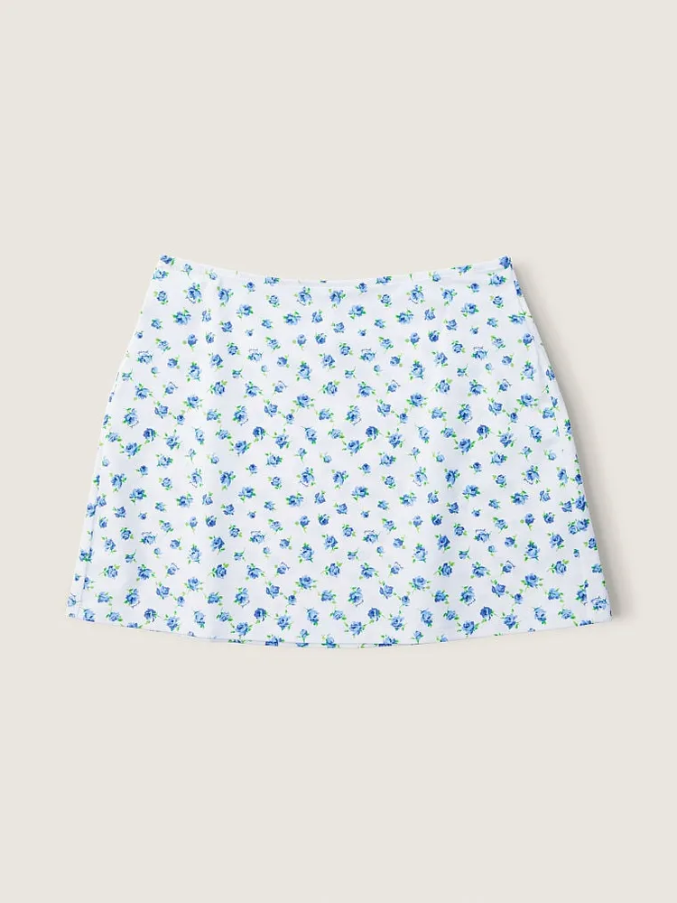 Swim Cover-Up Mini Skirt