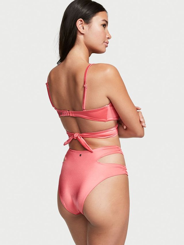 Aerie Crinkle Voop Cheeky Bikini Bottom