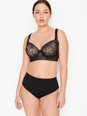 Back Smoothing Lace Full Coverage Bra