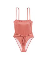 Tie-Front One-Piece Swimsuit