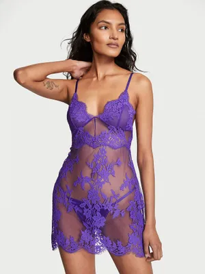 Sheer Lace Slip