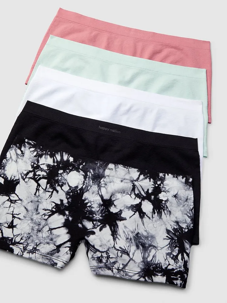 5-Pack Seamless Shortie Underwear