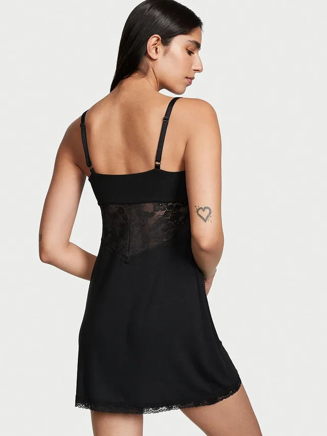 Modal & Lace Mini Slip