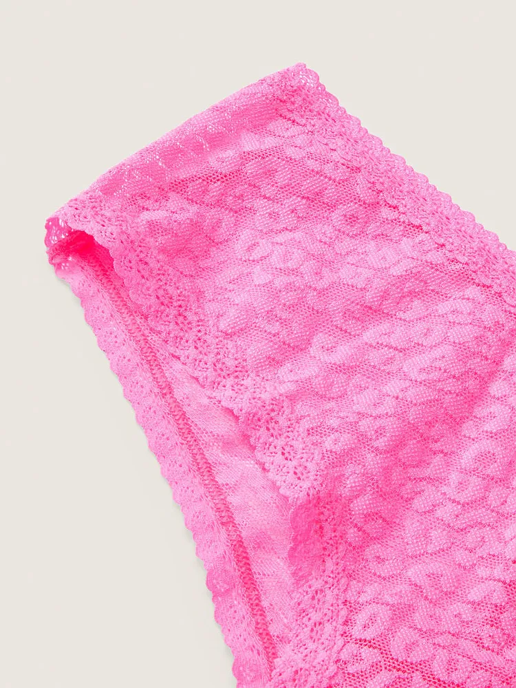 Pink Wear Everywhere Lace Cheekster Panty