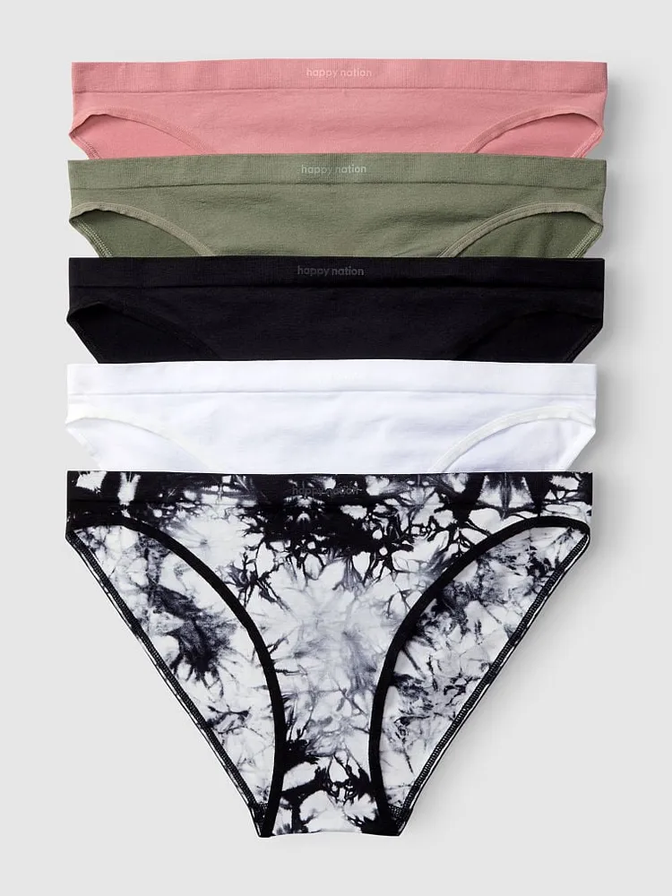 5-Pack Seamless Bikini Underwear