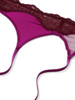 Lace Trim Garter Belt