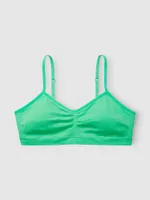 Seamless Ruched Sports Bra