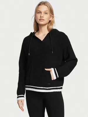 Cozy Knit Hooded Pullover