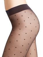 Sheer Dotted 15 Den Tights