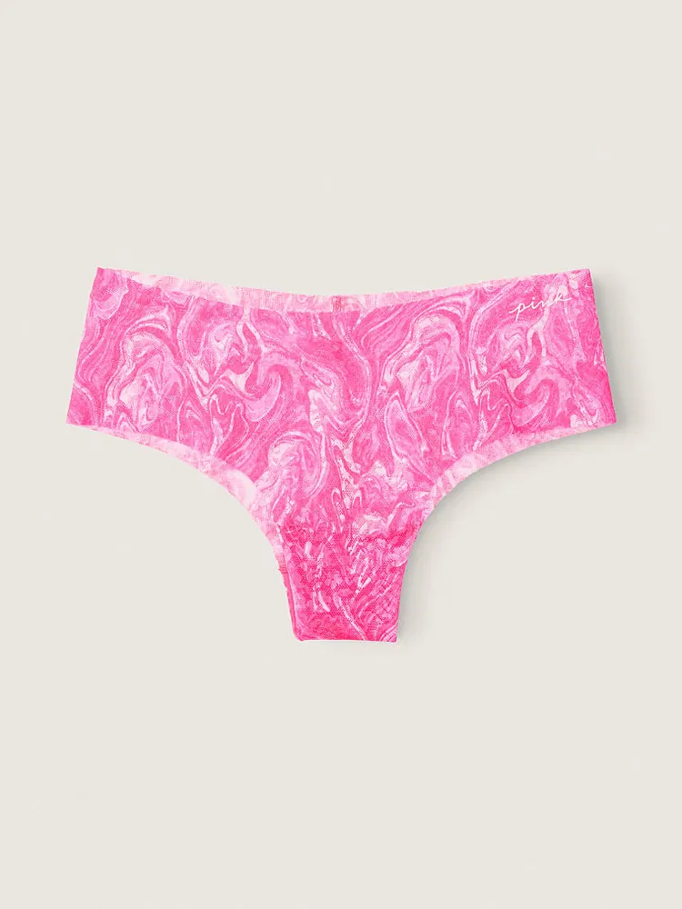 PINK No-Show Soft Lace Cheekster Panty