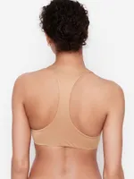 Lightly-Lined Racerback Demi Bra