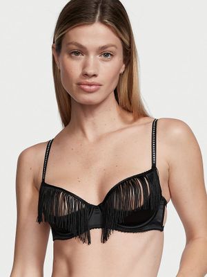 Fringe Open Quarter Cup Bra