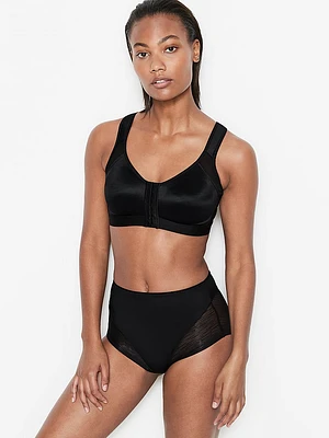 Moderate Compression Tummy Control Sheer Lace Shaper Panty