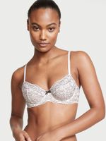 Unlined Lace Demi Bra