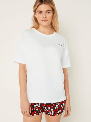 Cotton Oversized Sleep Shirt
