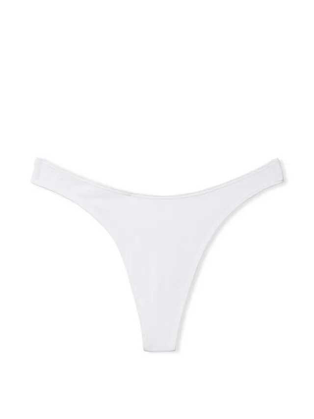 Buy 5-Pack Stretch Cotton High-Leg Scoop Thong Panties - Order  PACKAGED-PANTY online 5000009365 - Victoria's Secret US