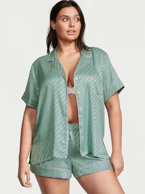 Satin Short Pajama Set