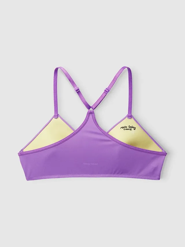 Pink Front-Close Wireless Lightly Lined T-Shirt Bra