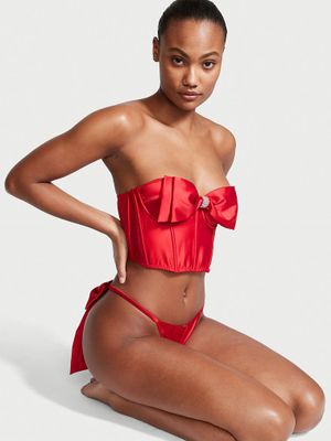 Cupped Bow Bra Top