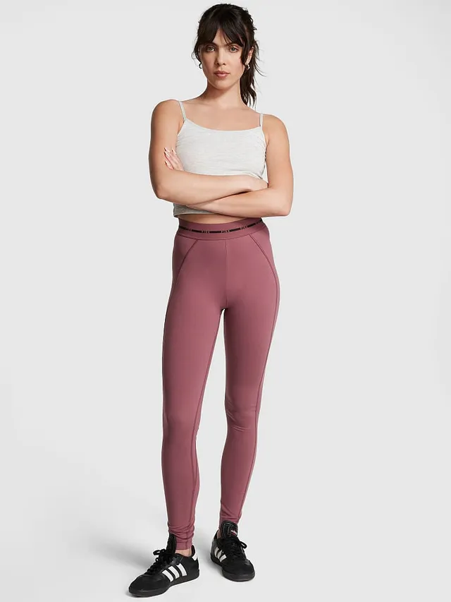 PINK Victoria's Secret Ultimate high-waisted lace up leggings